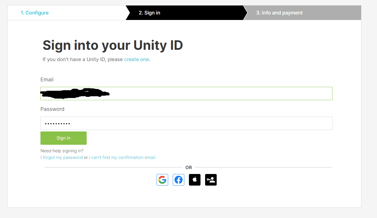 【写真つき】Unity Pro(Plus)の購入方法とアクティベーションの方法